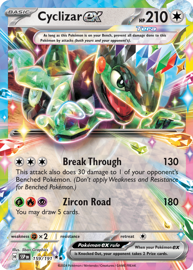 Surging Sparks - 159/191 - Cyclizar ex