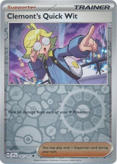 Surging Sparks - 167/191 - Clemont's Quick Wit - Reverse Holo