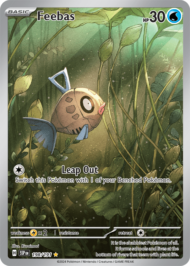 Surging Sparks - 198/191 - Feebas