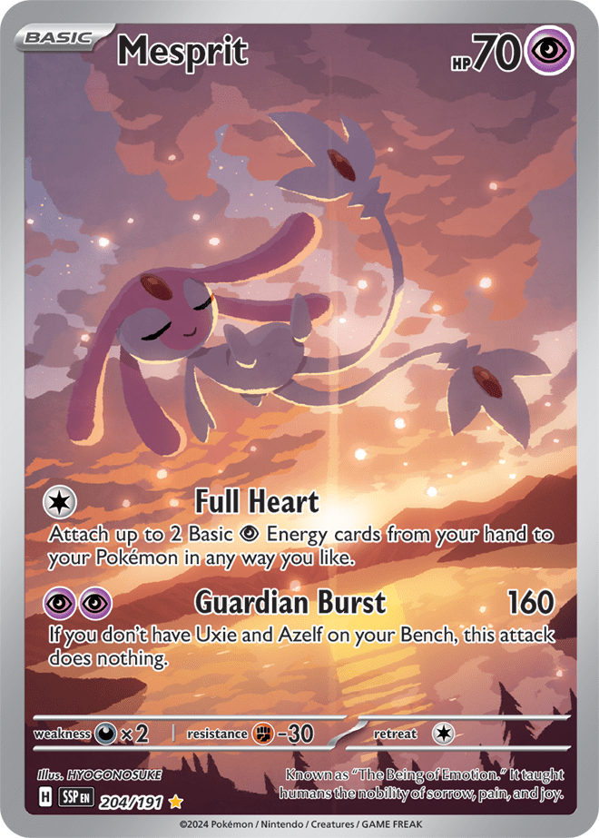 Surging Sparks - 204/191 - Mesprit