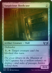 Suspicious Bookcase (Foil) (SNC)