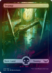 Swamp (276) - Full Art Metropolis (Foil) (SNC)