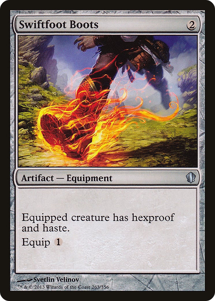 Swiftfoot Boots – Commander 2013 263 – Magic: The Gathering single card | Lichcards