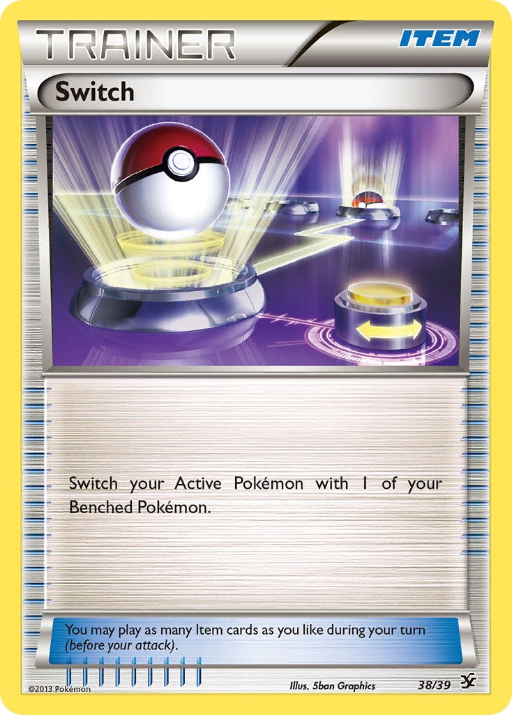 Switch – XY Kalos Starter Set 38 – Pokémon TCG single card | Lichcards Immagine principale del prodotto