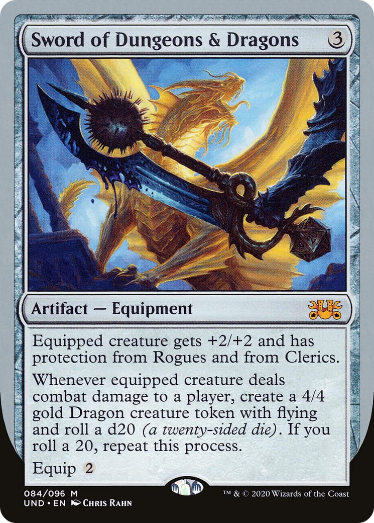 Sword of Dungeons & Dragons – Unsanctioned 84 – Magic: The Gathering single card | Lichcards