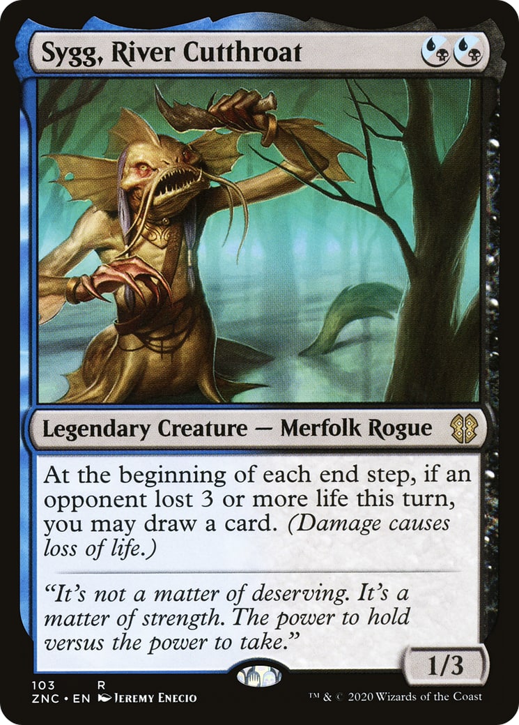 Sygg, River Cutthroat – Commander: Zendikar Rising 103 – Magic: The Gathering single card | Lichcards Immagine principale del prodotto