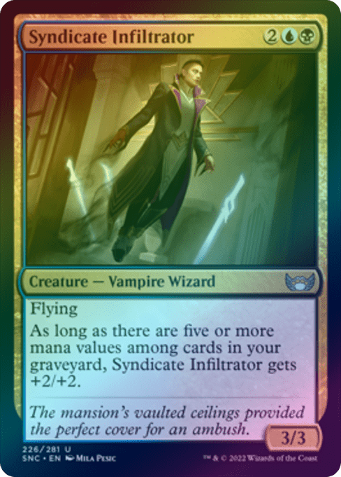 Syndicate Infiltrator (Foil) (SNC)