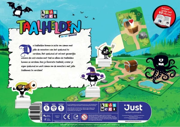 Taalhelden Van Het Spelwoud - educatief bordspel 8718866302238