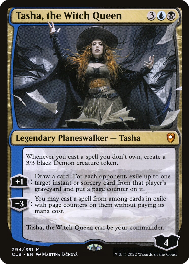 Tasha, the Witch Queen – Commander Legends: Battle for Baldur's Gate 294 – Magic: The Gathering single card | Lichcards Hoofdafbeelding