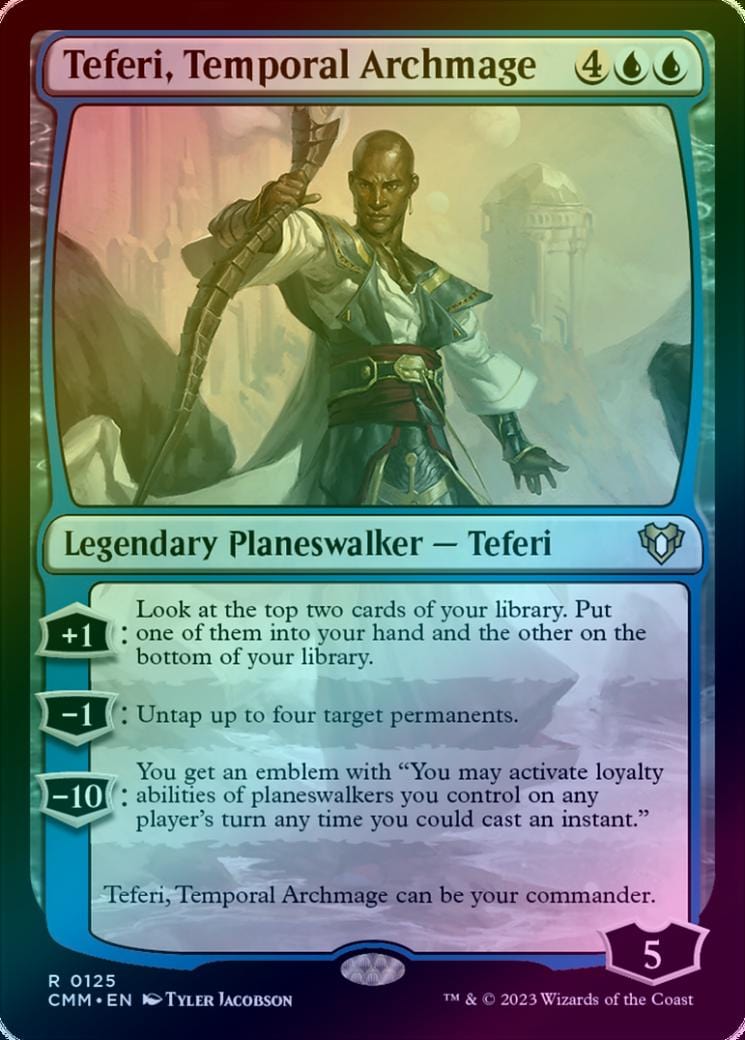 Teferi, Temporal Archmage (Foil) (CMM)