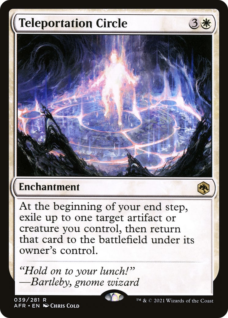Teleportation Circle – Adventures in the Forgotten Realms 39 – Magic: The Gathering single card | Lichcards Hauptbild