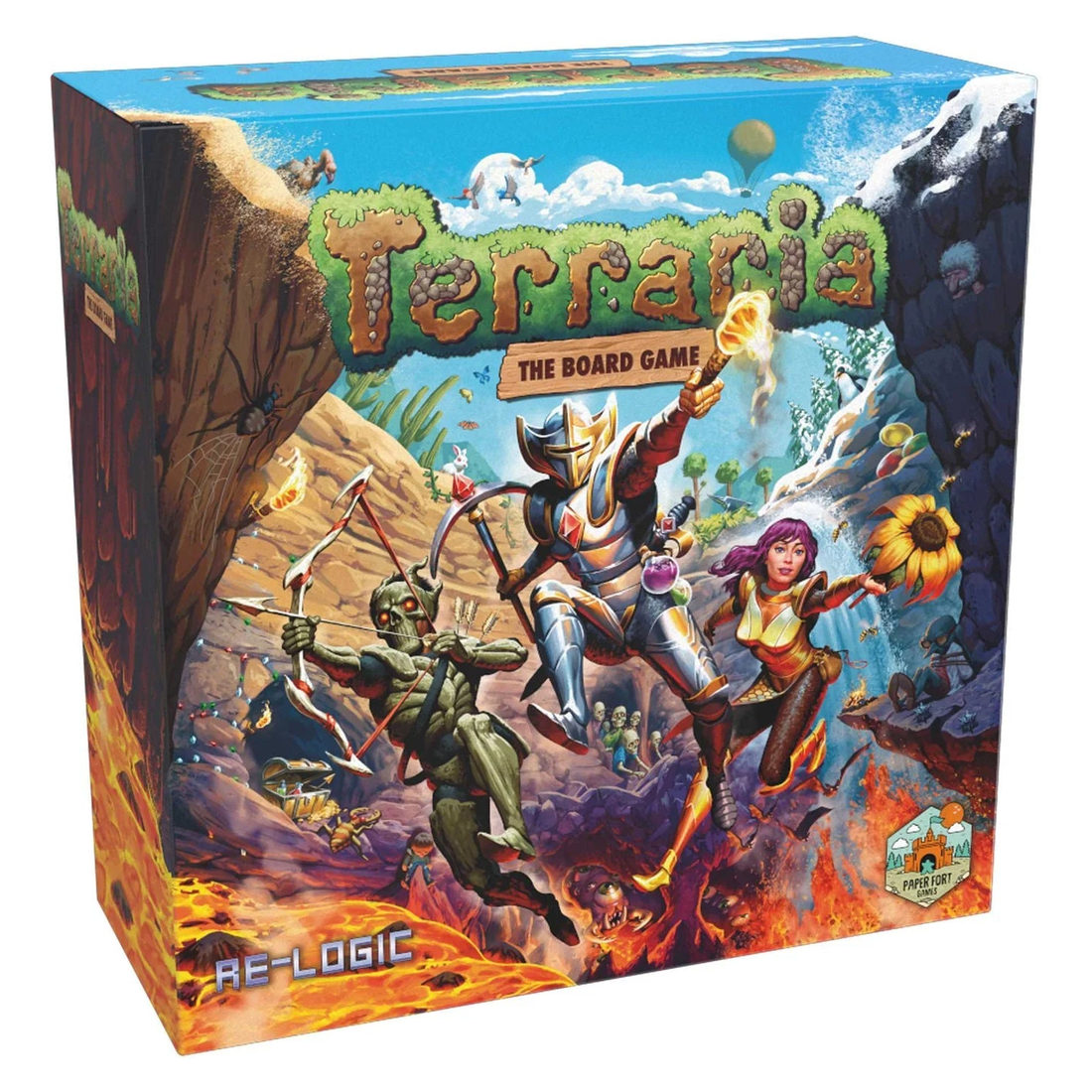 Doos van Terraria: The Board Game Retail Edition van Paper Fort Games