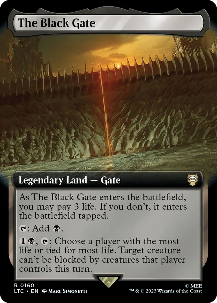 The Black Gate - Extended Art (LTC)