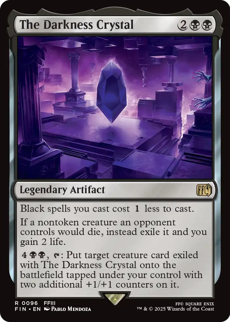 The Darkness Crystal – FINAL FANTASY 96 – Magic: The Gathering single card | Lichcards Image principale du produit