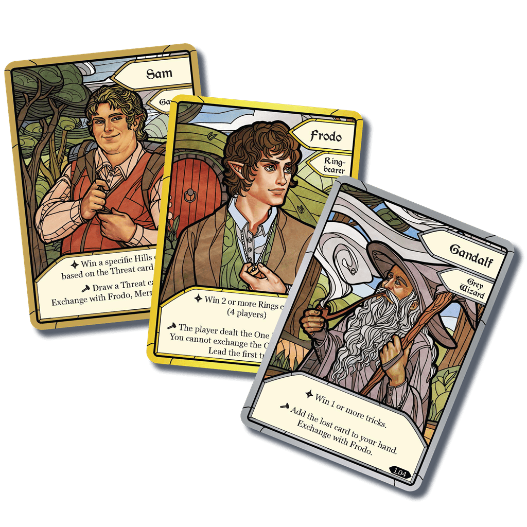 The Fellowship of the Ring Trick Taking Game (ENG) 0841333127183
