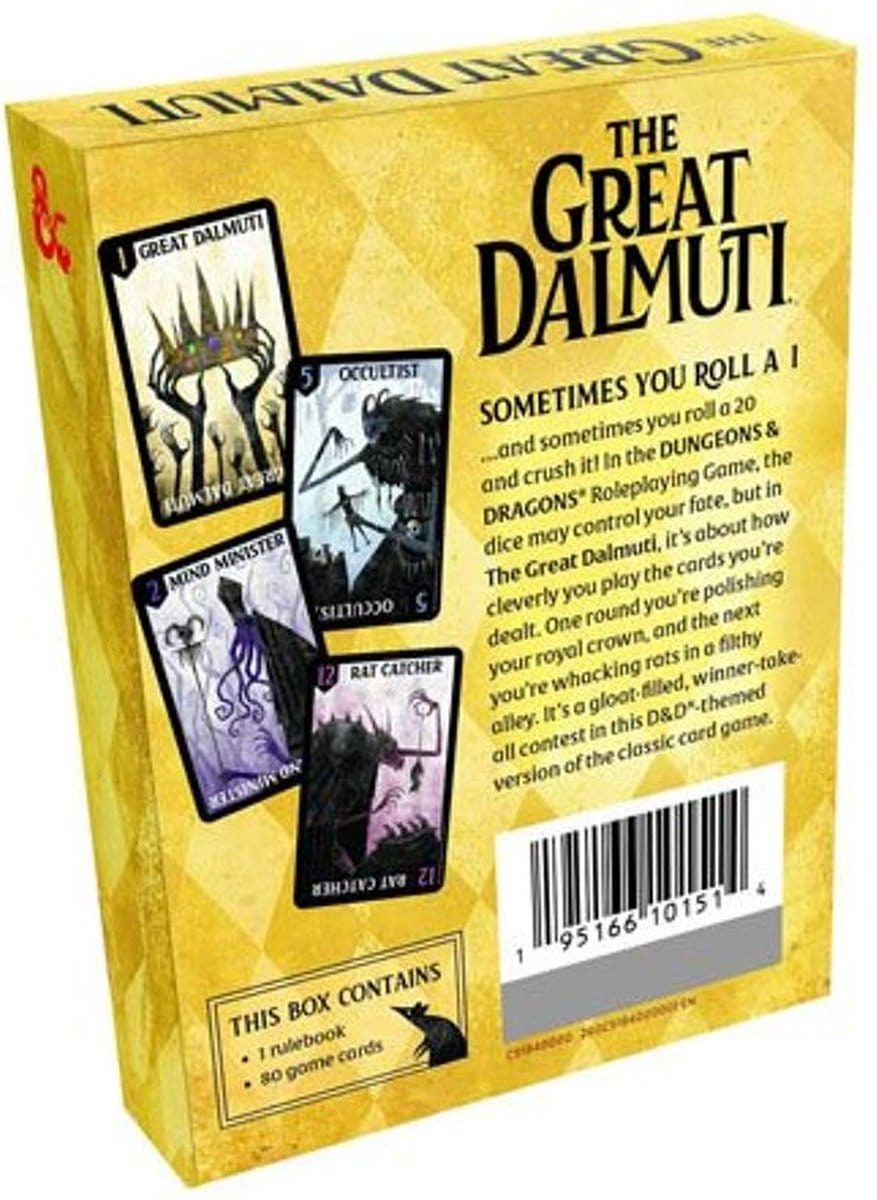 The Great Dalmuti: Dungeons & Dragons (EN) 0195166101514