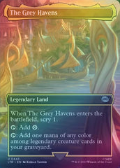 The Grey Havens - Borderless Scene (Foil) (LTR)