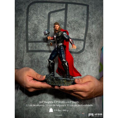 The Infinity Saga BDS Art Scale Statue 1/10 Thor Battle of NY 22 cm 618231950058