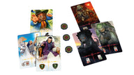 The Lord of the Rings: Duel for Middle-earth - Allies uitbreiding - inhoud: bondgenootkaarten van de Reisgenoten en Sauron plus machtsfiches