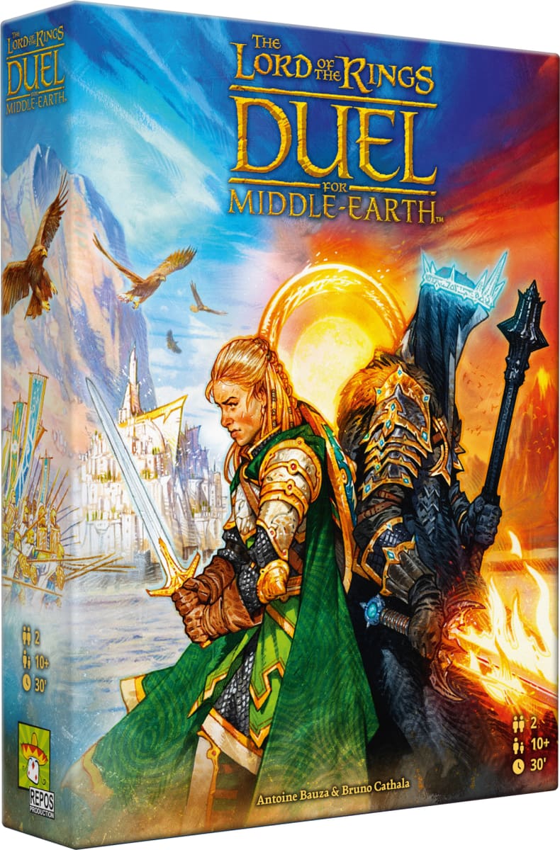 The Lord of the Rings: Duel for Middle-earth English box | Lichcards Main image