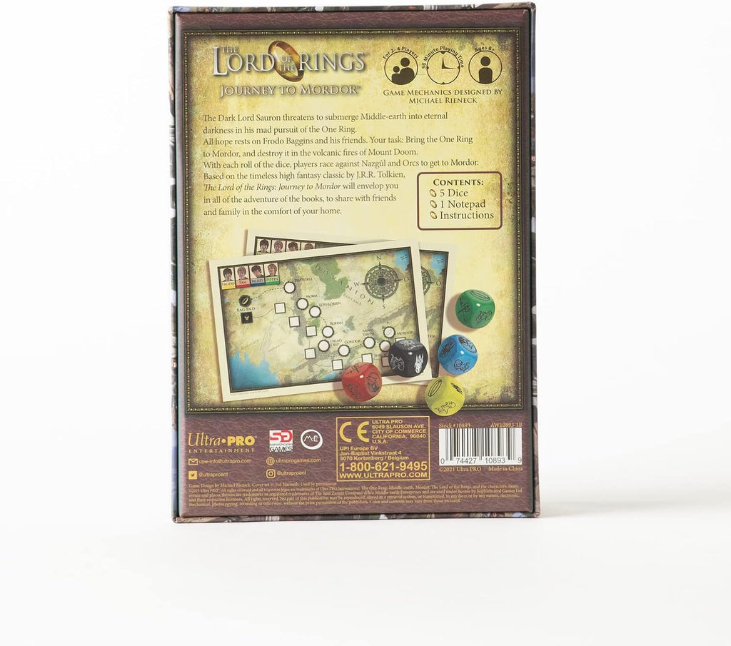 The Lord of the Rings: Journey to Mordor 074427108939