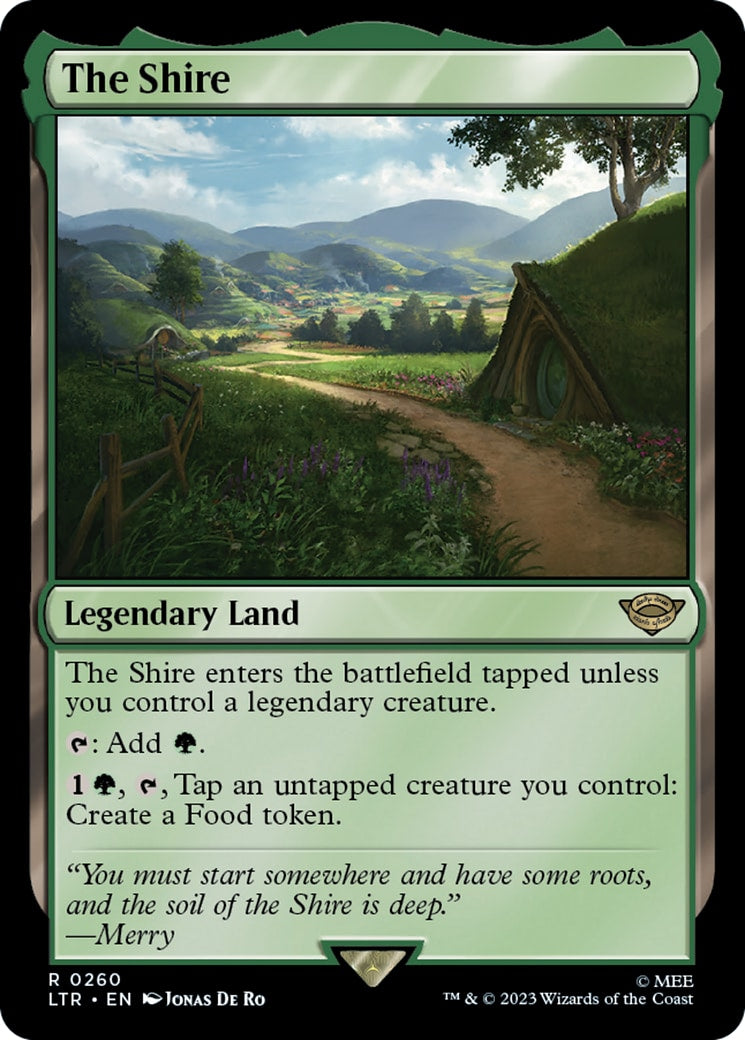The Shire – The Lord of the Rings: Tales of Middle-earth 260 – Magic: The Gathering single card | Lichcards