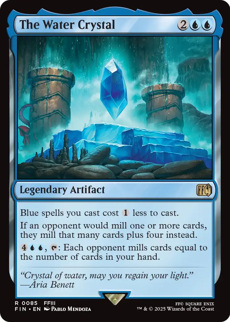 The Water Crystal – FINAL FANTASY 85 – Magic: The Gathering single card | Lichcards Image principale du produit