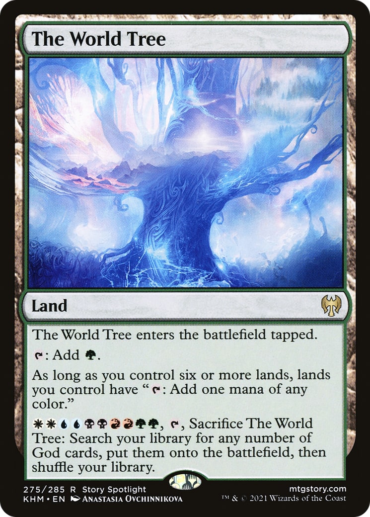 The World Tree – Kaldheim 275 – Magic: The Gathering single card | Lichcards Main image