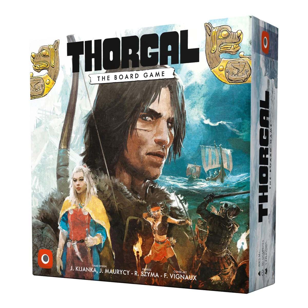 Thorgal: The Board Game – officiële scherpe Engelse doosrender | Lichcards