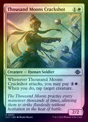 Thousand Moons Crackshot (Foil) (LCI)