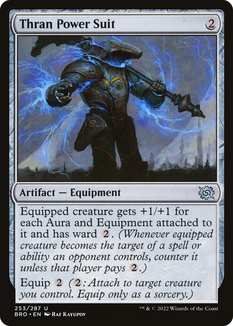 Thran Power Suit – The Brothers' War 253 – Magic: The Gathering single card | Lichcards Main image