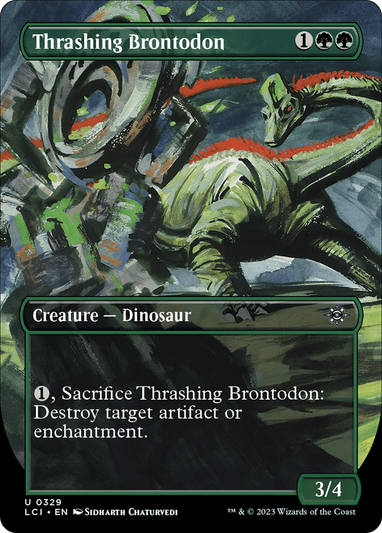 Thrashing Brontodon - Borderless (LCI)