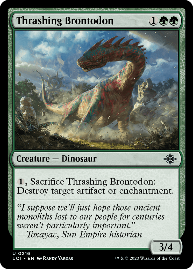 Thrashing Brontodon (LCI)