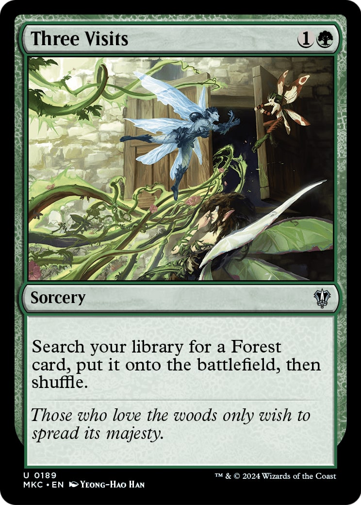 Three Visits – Commander: Murders at Karlov Manor 189 – Magic: The Gathering single card | Lichcards Image principale du produit