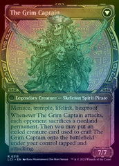 Throne of the Grim Captain // The Grim Captain - Showcase (Foil) (LCI)