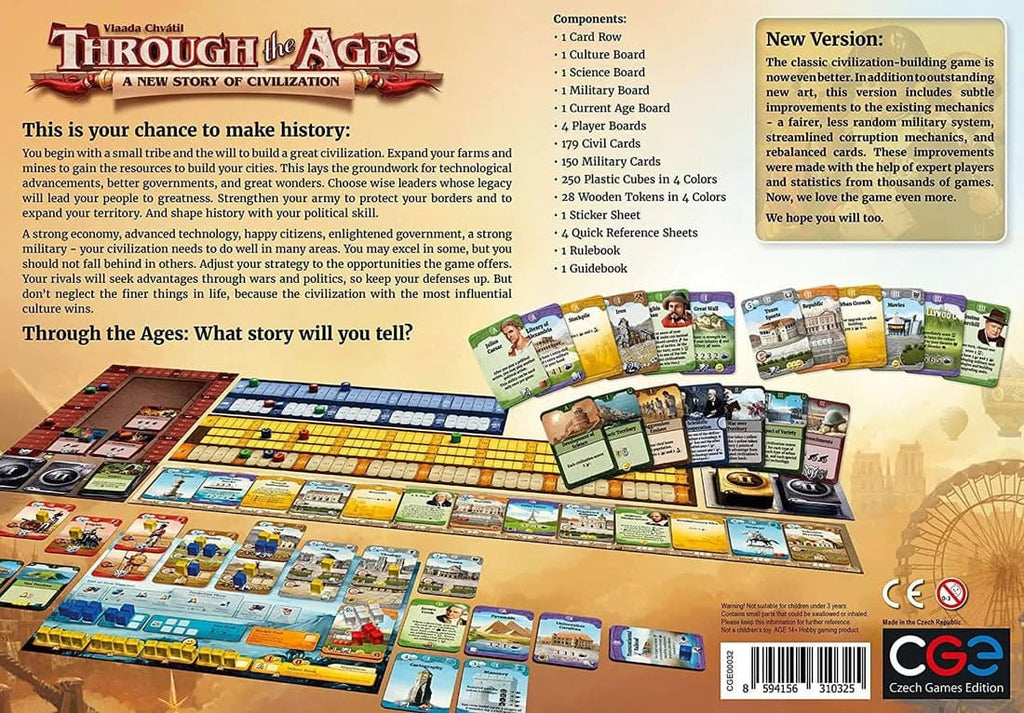 Through the Ages - A New Story of Civilization 8594156310325 | Lichcards