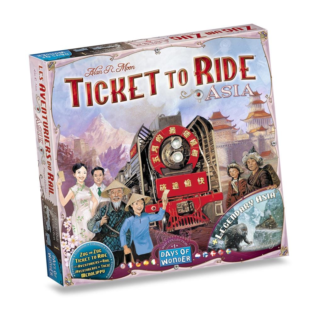 Ticket to Ride - Asia 0824968117736