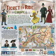 Ticket to Ride - Europe 0824968717929 | Lichcards