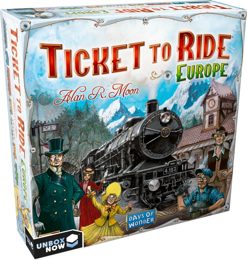 Ticket to Ride Europe Nederlandse editie box | Lichcards Main image