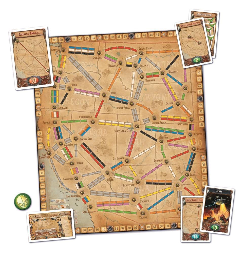 Ticket to Ride - France & Old West 0824968721285