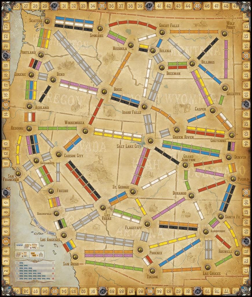 Ticket to Ride - France & Old West 0824968721285