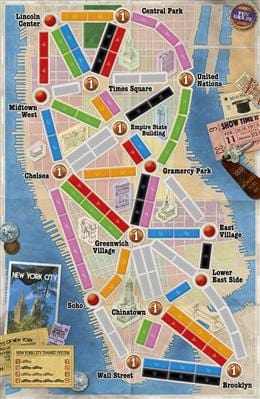 Ticket to Ride New York 0824968205600