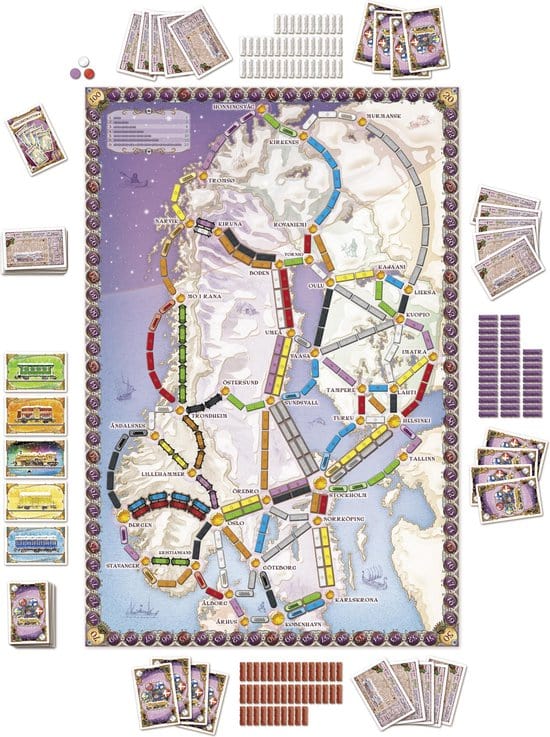 Ticket to Ride - Nordic Countries - Engelstalig 0824968717981