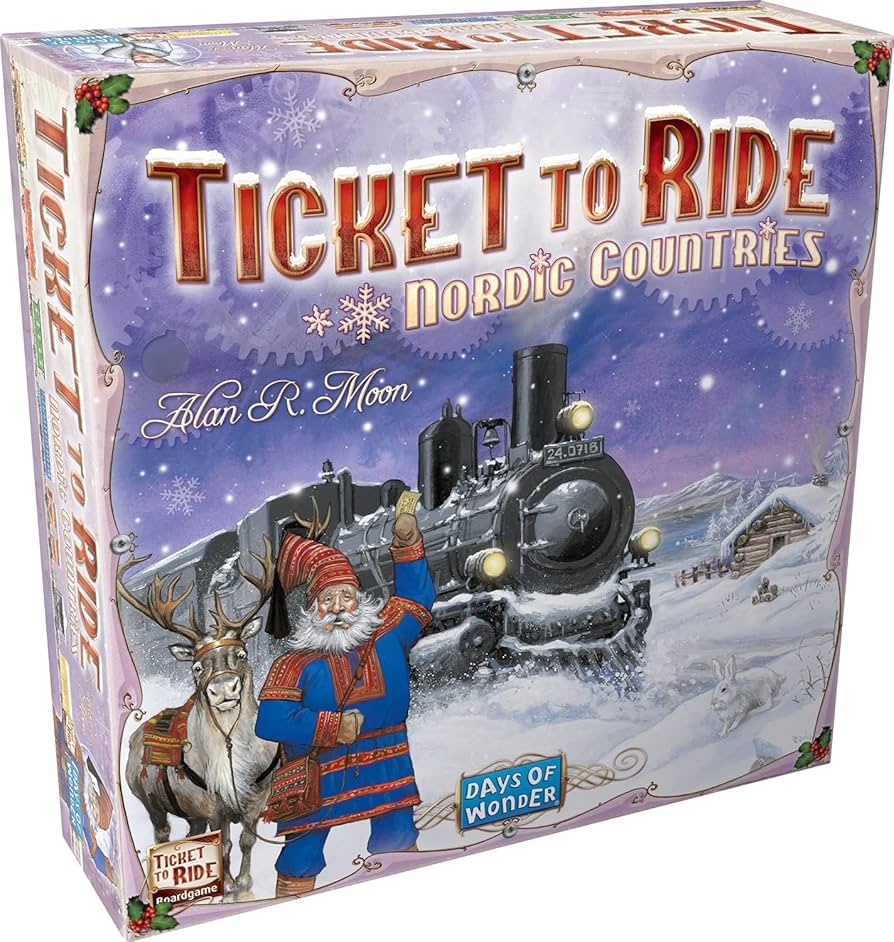 Ticket to Ride - Nordic Countries - Engelstalig 0824968717981 Immagine principale del prodotto