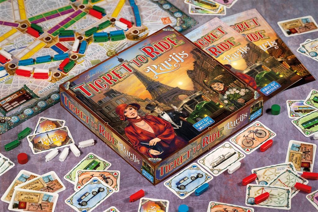 Ticket to Ride - Parijs 0824968205662