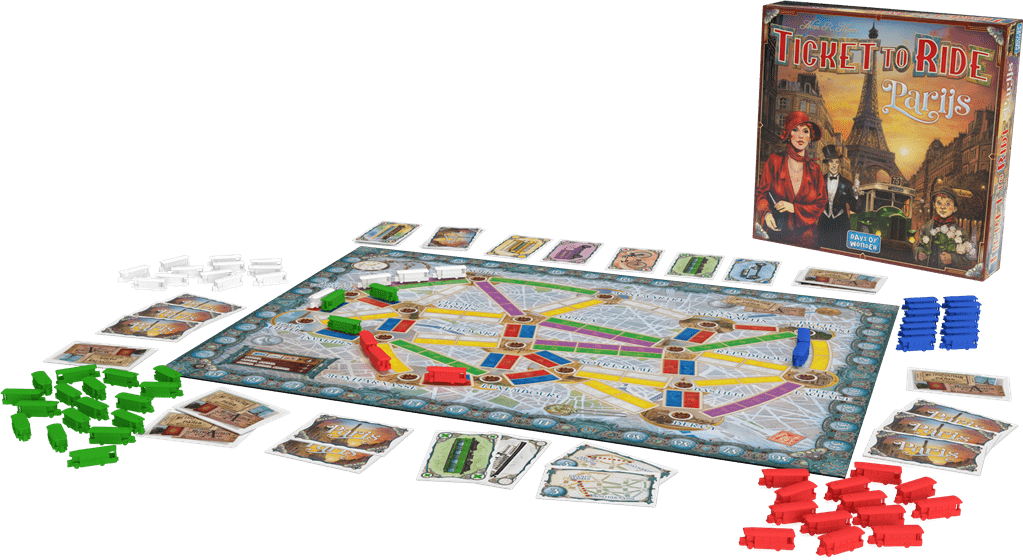 Ticket to Ride - Parijs 0824968205662