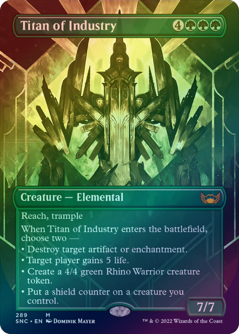 Titan of Industry - Borderless (Foil) (SNC)