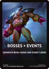 Magic Teenage Mutant Ninja Turtles Turtle Team-Up - themakaart Bosses + Events van het vijandendeck