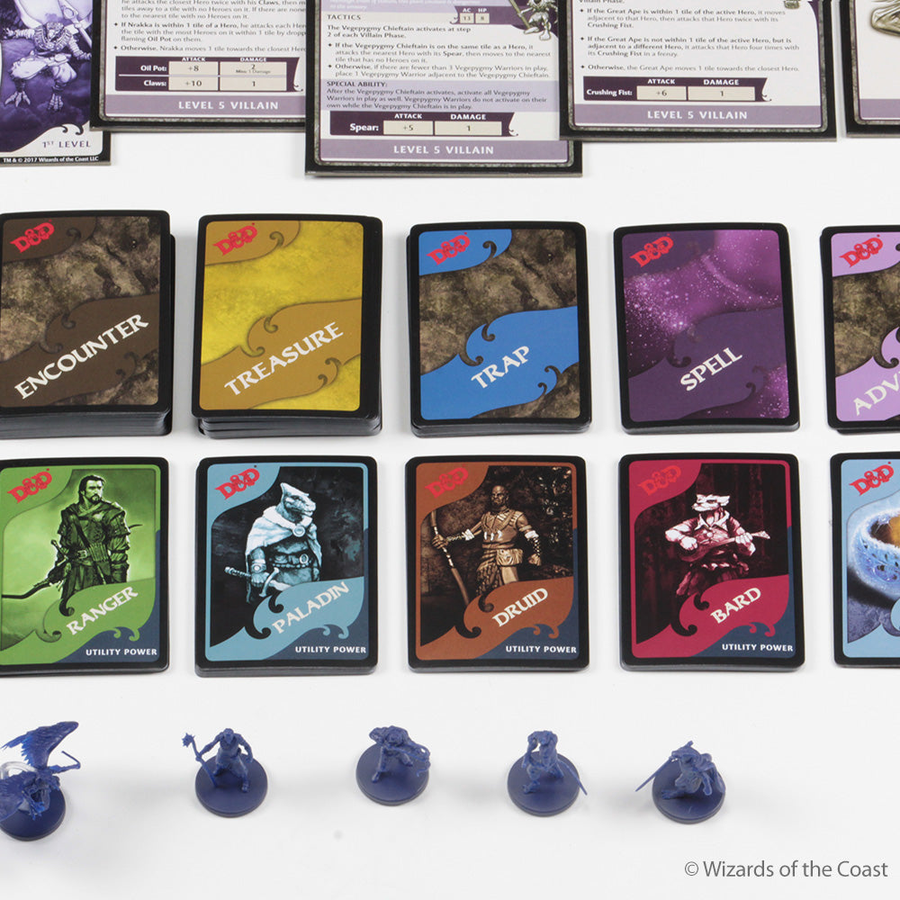 Dungeons and Dragons Tomb of Annihilation English encounter, treasure, trap and spell cards