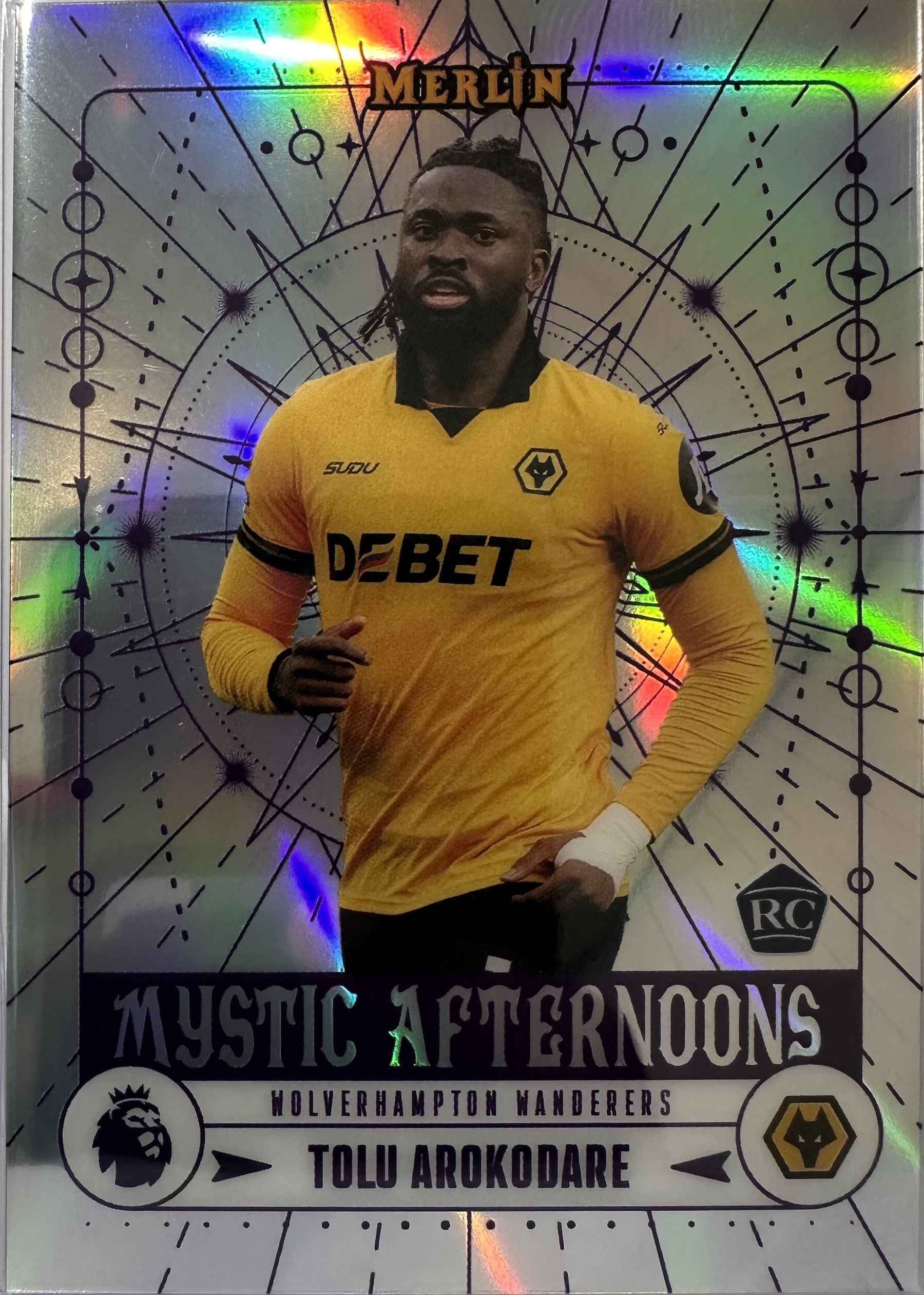 Tolu Arokodare - 2025-26 Topps Merlin Premier League (Mystic Afternoons RC) [MA-20] - voorkant Immagine principale del prodotto